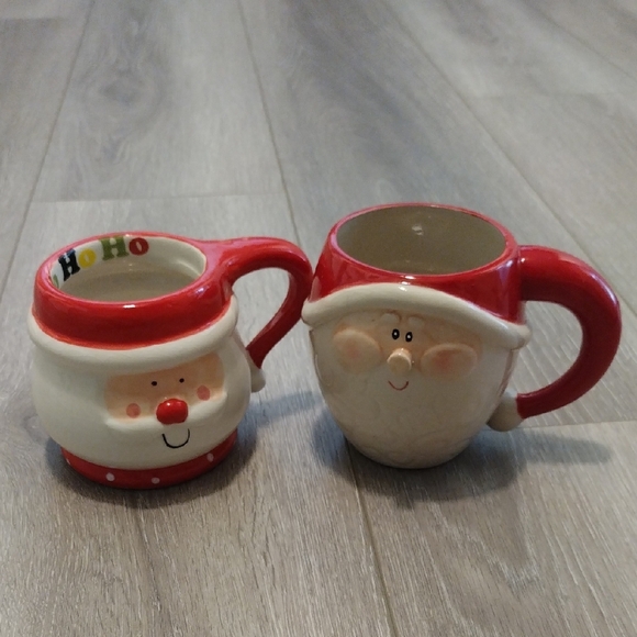 Boston Warehouse Other - Boston Warehouse Red and White Santa Mug